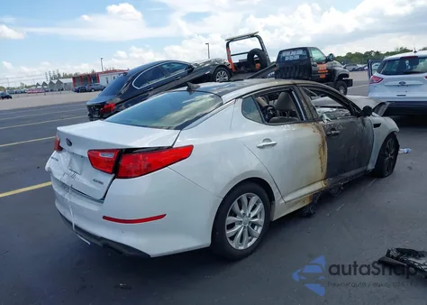 2015 Kia Optima Ex из США, поврежденный, VIN 5XXGN4A75FG416782